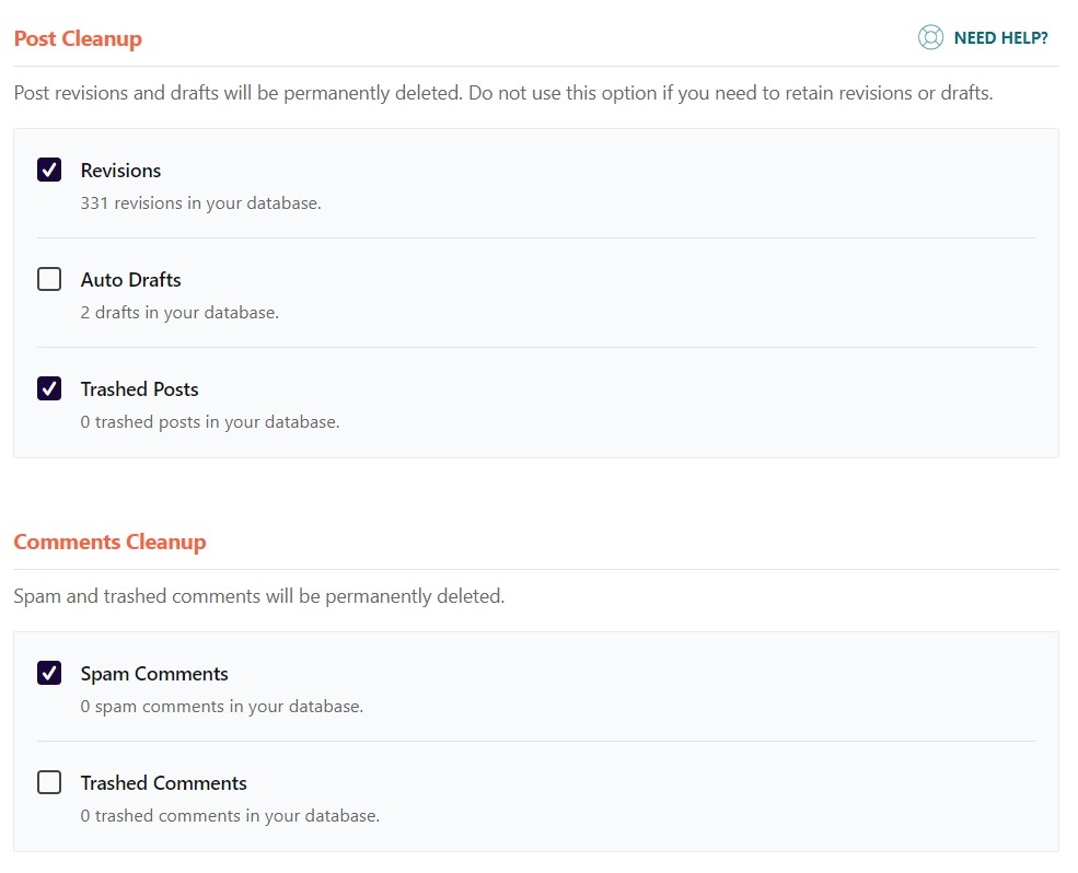 Wp Rocket Post Comments Cleanup
